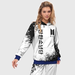 Женский костюм с толстовкой 3D BTS - фото 2