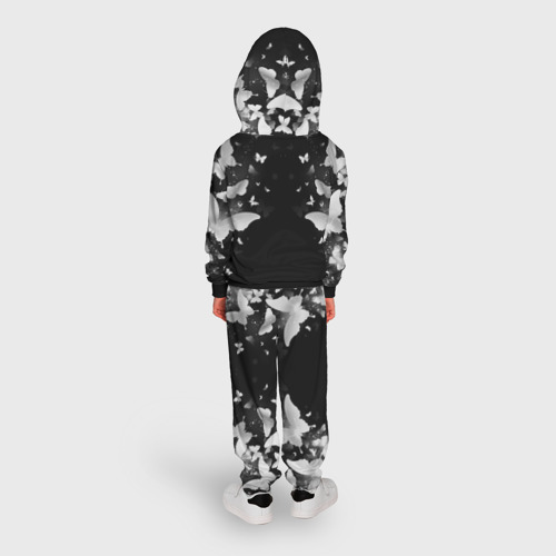 Детский костюм с толстовкой 3D BTS БТС, цвет черный - фото 4