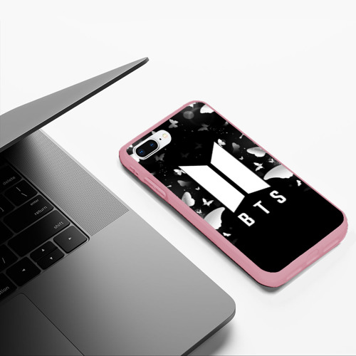 Чехол для iPhone 7Plus/8 Plus матовый с принтом BTS | БТС (Z), фото #5