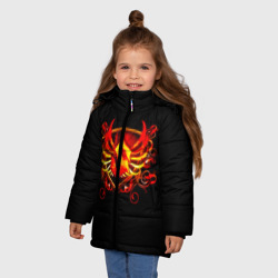 Зимняя куртка для девочек 3D Sabaton - фото 2