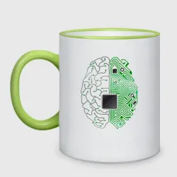 Кружка двухцветная Программист