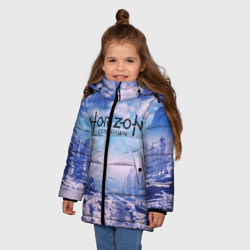 Зимняя куртка для девочек 3D HZD PC - фото 2
