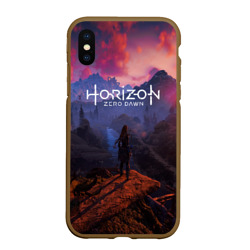 Чехол для iPhone XS Max матовый Horizon Zero Dawn