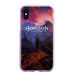 Чехол для iPhone XS Max матовый Horizon Zero Dawn