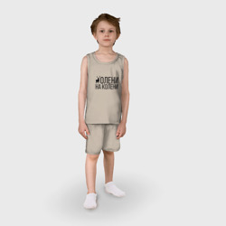 Детская пижама с шортами хлопок Олени на Колени - фото 2