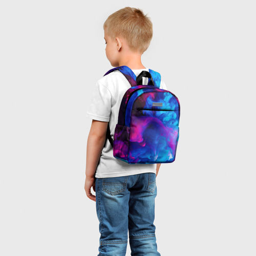 Детский рюкзак 3D Неоновый дым - фото 3