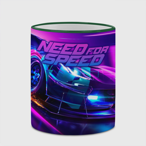 Кружка с полной запечаткой Need for Speed, цвет Кант зеленый - фото 4