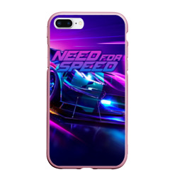 Чехол для iPhone 7Plus/8 Plus матовый Need for Speed