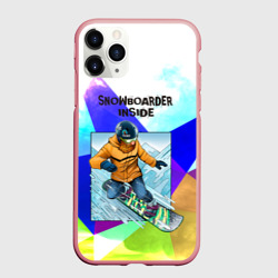 Чехол для iPhone 11 Pro Max матовый Сноуборд