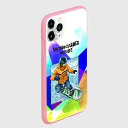 Чехол для iPhone 11 Pro Max матовый Сноуборд - фото 2