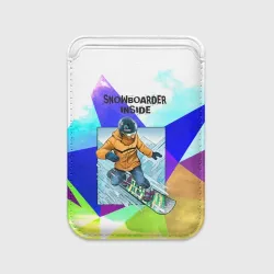 Картхолдер Magsafe магнитный Сноуборд