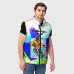 Мужской жилет утепленный 3D Сноуборд - фото 2