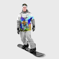 Накидка на куртку 3D Сноуборд - фото 2