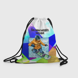 Рюкзак-мешок 3D Сноуборд