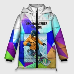Женская зимняя куртка Oversize Сноуборд