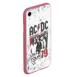 Чехол для iPhone 7/8 матовый AC/DC - фото 2