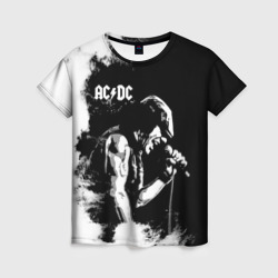 Женская футболка 3D AC/DC