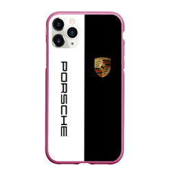 Чехол для iPhone 11 Pro Max матовый Porsche Порше