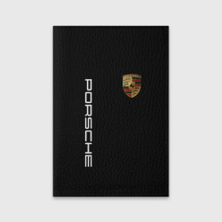 Обложка для паспорта матовая кожа Porsche Порше