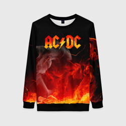 Женский свитшот 3D AC/DC