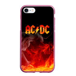 Чехол для iPhone 7/8 матовый AC/DC