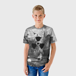 Детская футболка 3D Сталкер-Чернобыль - фото 2