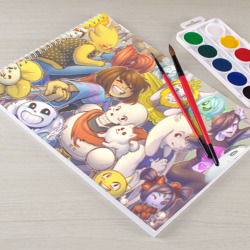 Альбом для рисования Undertale - фото 2