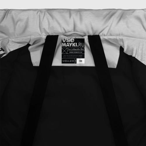 Зимняя куртка для мальчиков 3D PUBG, цвет черный - фото 7