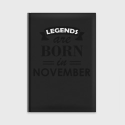 Ежедневник Legends are born in November