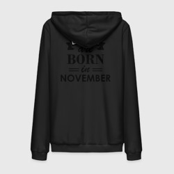 Мужская толстовка на молнии хлопок Legends are born in November