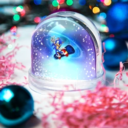 Игрушка Снежный шар Соник - фото 2