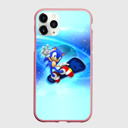 Чехол для iPhone 11 Pro Max матовый Соник