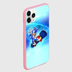 Чехол для iPhone 11 Pro Max матовый Соник - фото 2