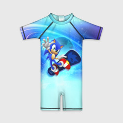 Детский купальный костюм 3D Соник