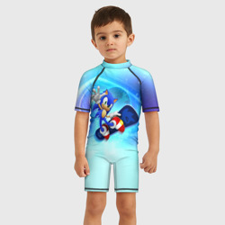 Детский купальный костюм 3D Соник - фото 2