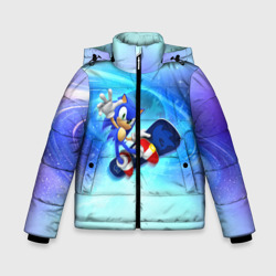 Зимняя куртка для мальчиков 3D Соник