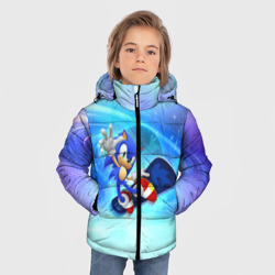 Зимняя куртка для мальчиков 3D Соник - фото 2