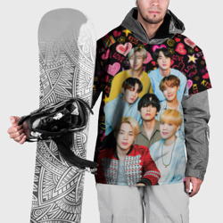 Накидка на куртку 3D I Love BTS