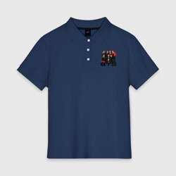 Женское поло хлопок BTS