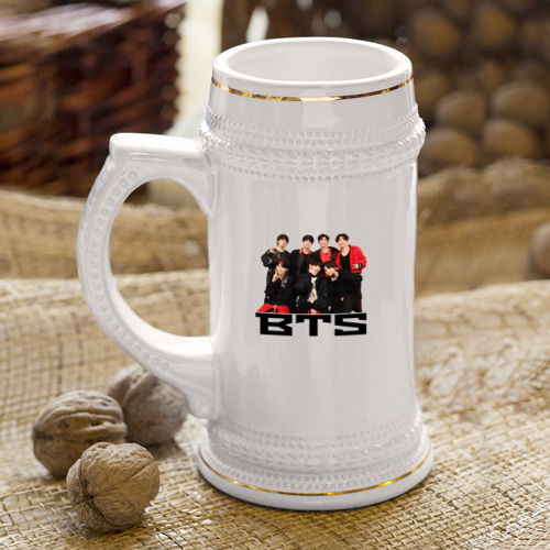 Кружка пивная BTS - фото 4