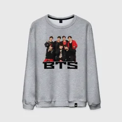 Мужской свитшот хлопок BTS