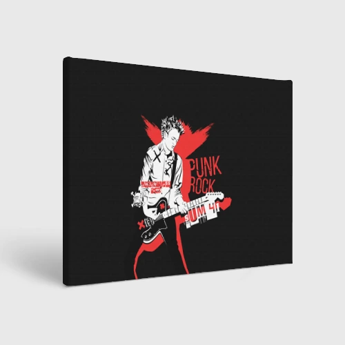 Холст прямоугольный Punk-rock