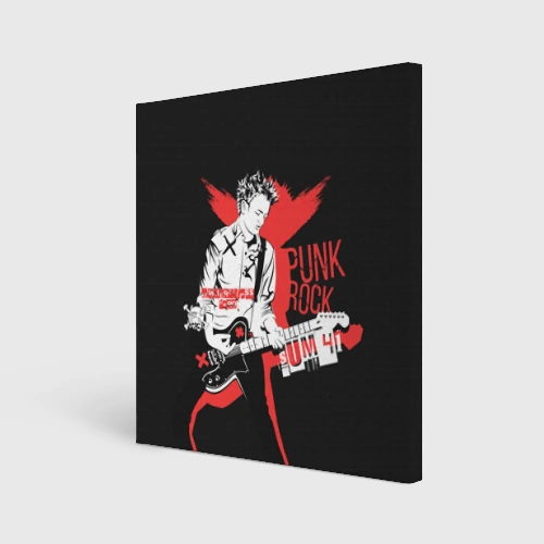 Холст квадратный Punk-rock