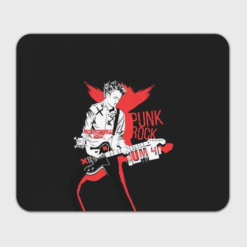 Прямоугольный коврик для мышки Punk-rock