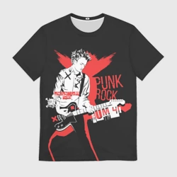 Мужская футболка 3D Punk-rock