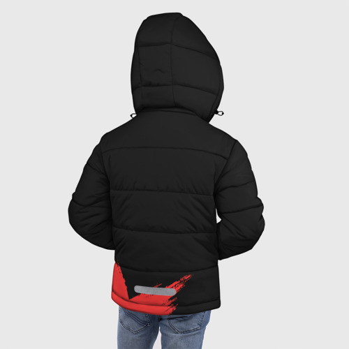 Зимняя куртка для мальчиков 3D Punk-rock, цвет красный - фото 4