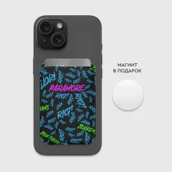 Картхолдер Magsafe магнитный Paramore Riot! - фото 2