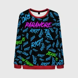Мужской свитшот 3D Paramore Riot!