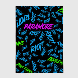 Постер Paramore Riot!