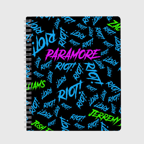 Тетрадь Paramore Riot!, цвет точка